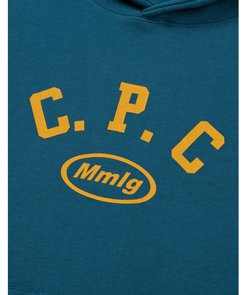 MMLG（エムエムエルジー）の「[Mmlg] SLOGAN HOODIE (TURQUOISE BLUE)（パーカー・レディース・その他・SMALL/MEDIUM/LARGE/X-LARGE）」の4枚目の写真
