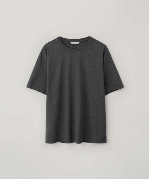 BLANKROOM(ブランクルーム)の「クラシックハーフTシャツ_MELANGE CHARCOAL(Tシャツ/カットソー・メンズ・その他・4/1/3/2)」の1枚目の写真