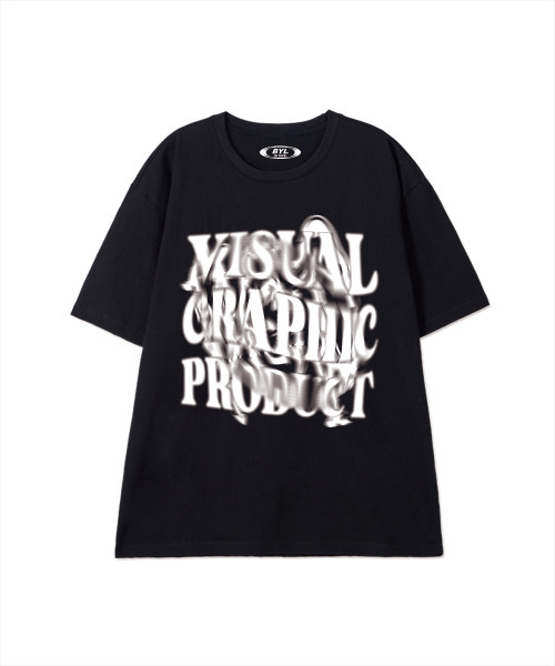 BY.L(バイエル)の「スピンロゴ半袖Tシャツブラック(Tシャツ/カットソー・メンズ・その他・MEDIUM/LARGE/X-LARGE)」の1枚目の写真