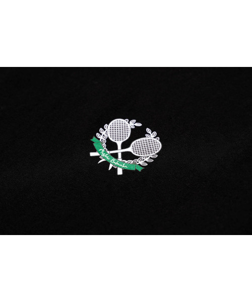 MESTARI(メスタリ)の「バドミントンラケットクロップTシャツ CT3009 ブラック(Tシャツ/カットソー・レディース・その他・SMALL/LARGE)」の2枚目の写真