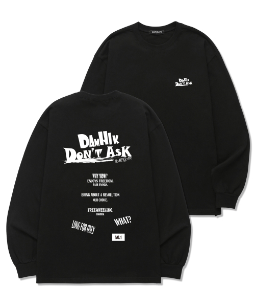 BARIGATE(バリゲート)の「DAMHIK ロングスリーブ (BLS006) ブラック(Tシャツ/カットソー・レディース・その他・SMALL/MEDIUM/LARGE/X-LARGE/XX-LARGE)」の1枚目の写真