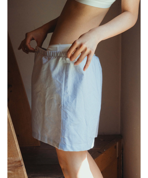SOOPUI(スープイ)の「Striped Organic cotton shorts(その他パンツ・レディース・その他・SMALL/MEDIUM)」の3枚目の写真