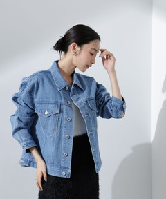 ♡新品タグ付き♡Bluelea ブルレア　ホワイトデニムジャケット ♡新品タグ付き♡Bluelea ブルレア ホワイトデニムジャケット 2025年