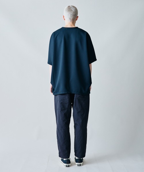 rehacer(レアセル)の「rehacer : Aero Knit Dolman CS / エアロニット ドルマン カットソー(Tシャツ/カットソー・メンズ・ネイビー/ブラック・X-LARGE/LARGE/MEDIUM/SMALL)」の5枚目の写真