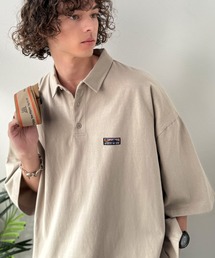 Java（ジャバ）の「《JaVaジャバコラボ》ヘビロテ確定。綿100%ヘビーウェイト素材スーパーワイドシルエット衿ポロシャツ（ポロシャツ）」