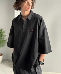 Java（ジャバ）の「《JaVaジャバコラボ》ヘビロテ確定。綿100%ヘビーウェイト素材スーパーワイドシルエット衿ポロシャツ（ポロシャツ）」