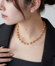 Lui's（ルイス）の「ノットチェーンネックレス（ネックレス）」