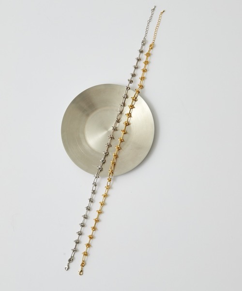 Lui's（ルイス）の「ノットチェーンネックレス（ネックレス・レディース・ゴールド/シルバー・FREE）」の11枚目の写真