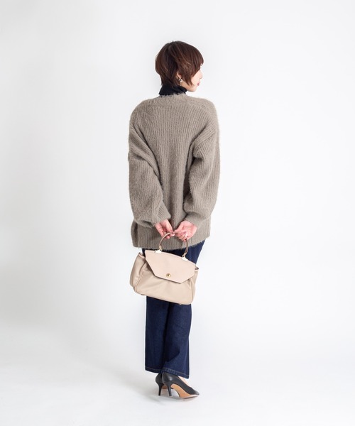 SAN HIDEAKI MIHARA(サンヒデアキミハラ)の「【SAN HIDEAKI MIHARA】ナイロン ショルダーバッグ ハンドバッグ 2WAY(ショルダーバッグ・レディース・ブラック/ベージュ・FREE)」の13枚目の写真