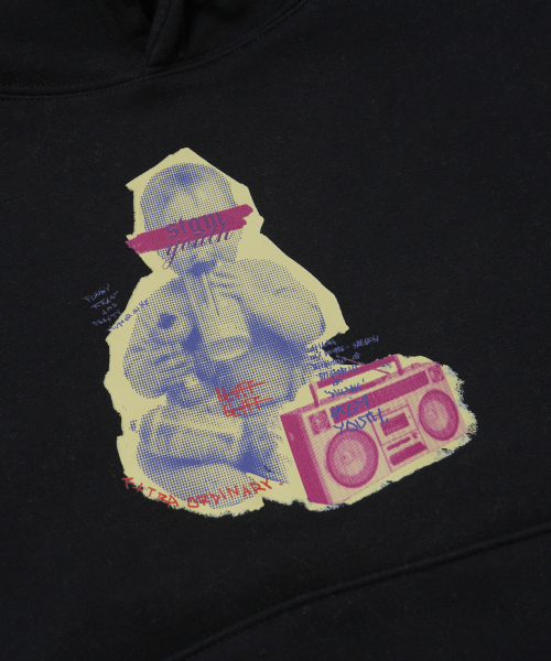 STIGMA（スティグマ）の「[STGM youth] BABY HOODIE BLK（パーカー・メンズ・その他・SMALL/MEDIUM/LARGE/X-LARGE）」の4枚目の写真
