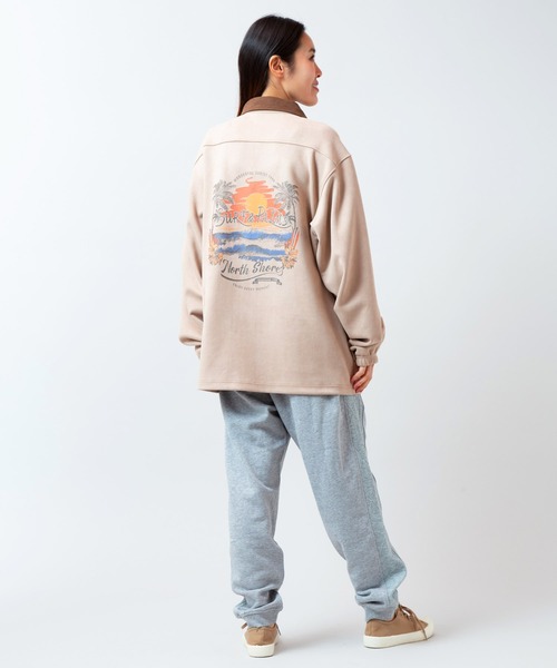 Kahiko(カヒコ)の「【Kahiko】SURF&Palms ソーヤーMEN'Sジャケット(その他アウター・メンズ・ブルー/ベージュ/チャコール・FREE)」の9枚目の写真