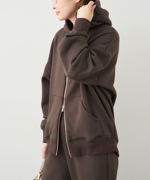 追加 Warm ジップ フーディー（スウェット）｜Deuxieme Classe