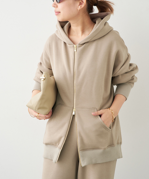 追加 Warm ジップ フーディー（スウェット）｜Deuxieme Classe