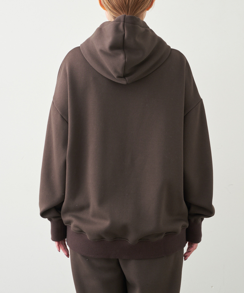 Deuxieme Classe*Warm ジップ フーディー　新品　ベージュ 予約》 *追加 Warm ジップ フーディー（スウェット）｜Deuxieme Classe