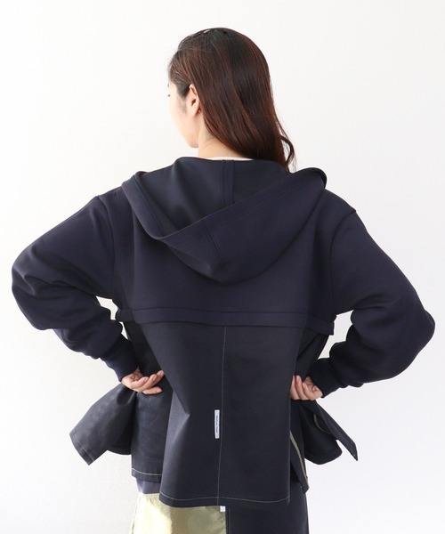 Cepica（セピカ）の「【MARECHAL TERRE / マルシャルテル】ポケットフーディー（パーカー・レディース・ネイビー・FREE）」の10枚目の写真