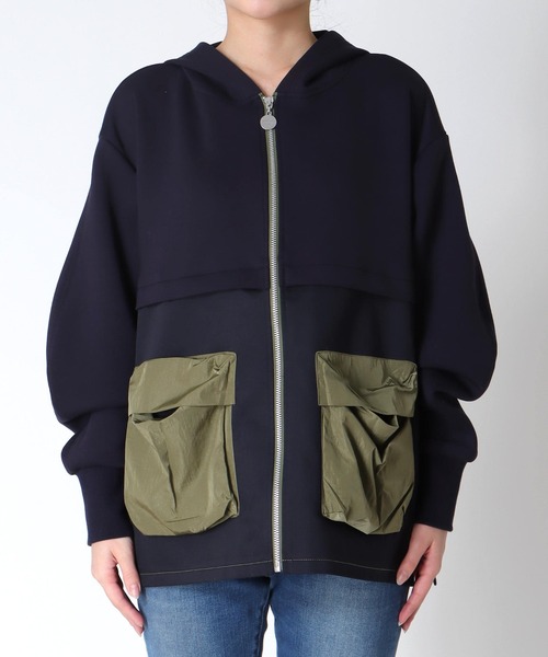 Cepica（セピカ）の「【MARECHAL TERRE / マルシャルテル】ポケットフーディー（パーカー・レディース・ネイビー・FREE）」の15枚目の写真