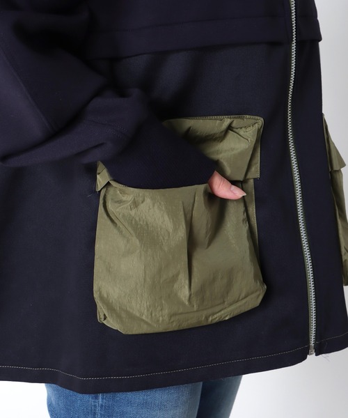 Cepica（セピカ）の「【MARECHAL TERRE / マルシャルテル】ポケットフーディー（パーカー・レディース・ネイビー・FREE）」の21枚目の写真