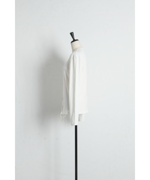 ARVELLIA（アルベリア）の「CUTTING TOPS（Tシャツ/カットソー・レディース・ブラック/ホワイト・M）」の21枚目の写真
