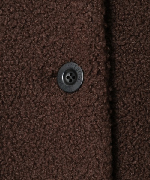 INGEBORG（インゲボルグ）の「【HAPPY ITEM】ボアジャケット（その他アウター・レディース・ブラウン/ブラック・FREE）」の5枚目の写真