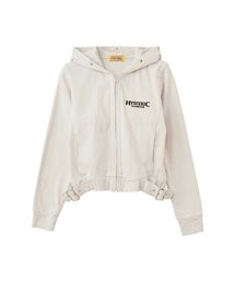 HYSTERIC GLAMOUR | FINGER GIRL ショート丈パーカー(パーカー)