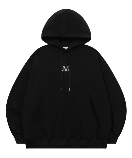 MUCENT(ムセント)の「ヨンドメタルロゴフードパーカー(成人男女共用)(パーカー・レディース・ブラック・S/L)」の7枚目の写真