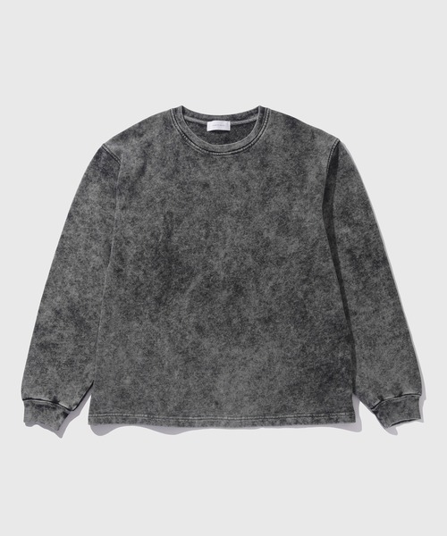 ADAM ET ROPE'（アダムエロペ）の「フェード　スウェット　プルオーバー（スウェット・メンズ・パープル系その他/ブラック系その他3・M/L）」の2枚目の写真