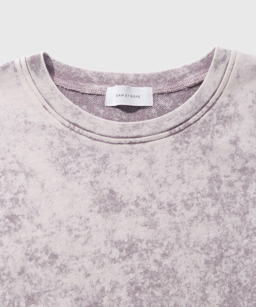 ADAM ET ROPE'（アダムエロペ）の「フェード　スウェット　プルオーバー（スウェット・メンズ・パープル系その他/ブラック系その他3・M/L）」の3枚目の写真