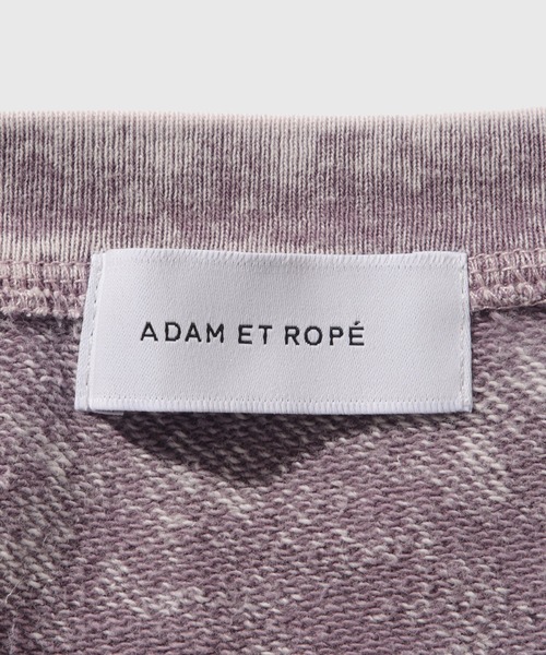 ADAM ET ROPE'（アダムエロペ）の「フェード　スウェット　プルオーバー（スウェット・メンズ・パープル系その他/ブラック系その他3・M/L）」の10枚目の写真