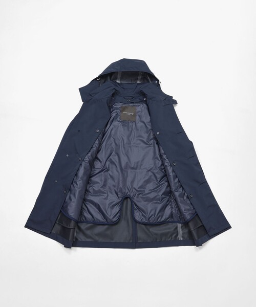 MACKINTOSH LONDON(マッキントッシュ ロンドン)の「ステンカラーフーデッドコート(ステンカラーコート・メンズ・ネイビー/ライトブルー/ライトグレー・38/40/42)」の16枚目の写真