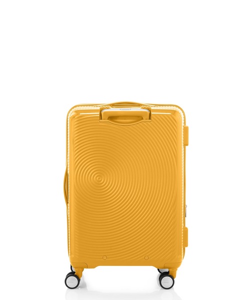 AMERICAN TOURISTER(アメリカンツーリスター)の「アメリカンツーリスター CURIO スピナー68 EXP ブックオープニング ゴールデンイエロー(スーツケース/キャリーバッグ・レディース・イエロー・M)」の5枚目の写真
