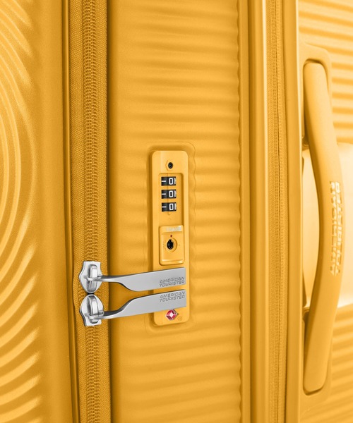 AMERICAN TOURISTER(アメリカンツーリスター)の「アメリカンツーリスター CURIO スピナー68 EXP ブックオープニング ゴールデンイエロー(スーツケース/キャリーバッグ・レディース・イエロー・M)」の9枚目の写真