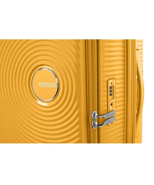 AMERICAN TOURISTER(アメリカンツーリスター)の「アメリカンツーリスター CURIO スピナー68 EXP ブックオープニング ゴールデンイエロー(スーツケース/キャリーバッグ・レディース・イエロー・M)」の11枚目の写真