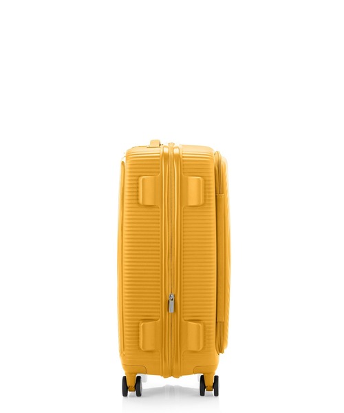 AMERICAN TOURISTER(アメリカンツーリスター)の「アメリカンツーリスター CURIO スピナー68 EXP ブックオープニング ゴールデンイエロー(スーツケース/キャリーバッグ・レディース・イエロー・M)」の6枚目の写真