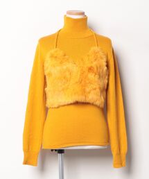 Ameri（アメリ）の「長袖ニット（ニット/セーター）」