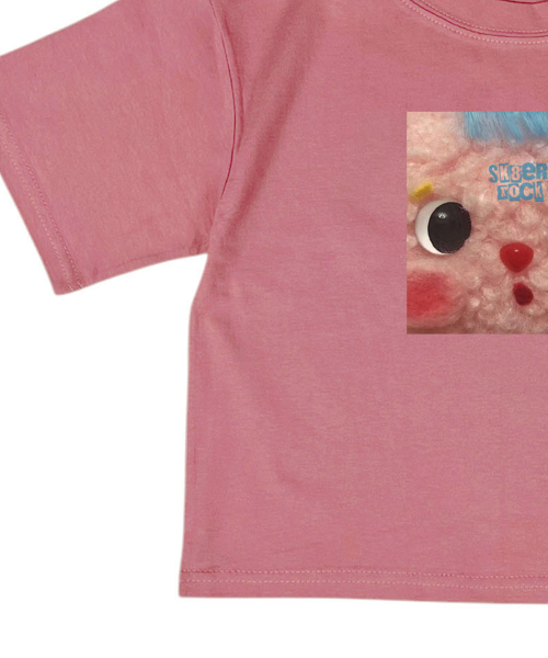 SK8ER ROCK（スケーターロック）の「ズームイン クロップ Tシャツ ((インディアンレッド))（Tシャツ/カットソー・レディース・その他・ONE SIZE）」の5枚目の写真