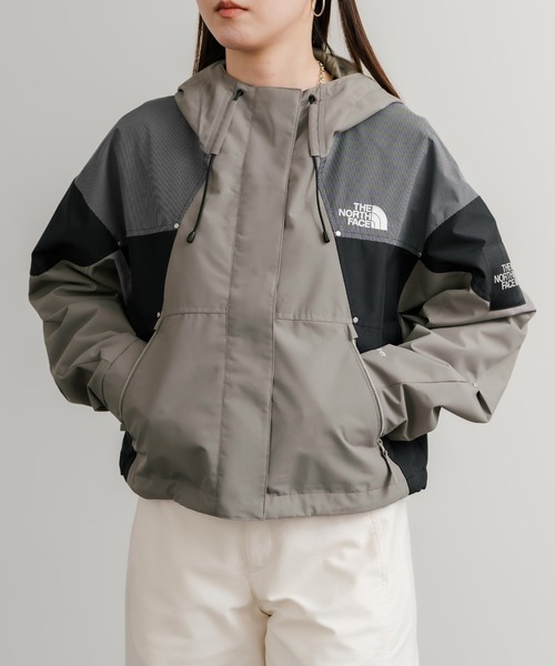 THE NORTH FACE(ザノースフェイス)の「日本未展開モデル WHITE LABEL THE NORTH FACE W'S LINE-X JACKET ラインXジャケット ショートブルゾン(マウンテンパーカー・レディース・ブラック系/ブラック/ライトブラウン・L/S/M)」の3枚目の写真