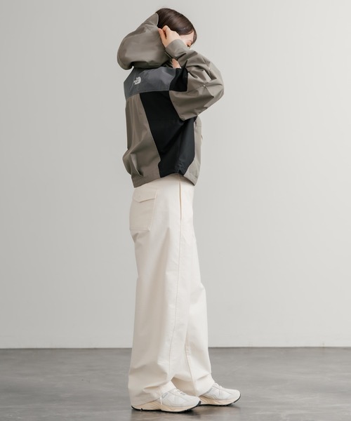 THE NORTH FACE(ザノースフェイス)の「日本未展開モデル WHITE LABEL THE NORTH FACE W'S LINE-X JACKET ラインXジャケット ショートブルゾン(マウンテンパーカー・レディース・ブラック系/ブラック/ライトブラウン・L/S/M)」の19枚目の写真