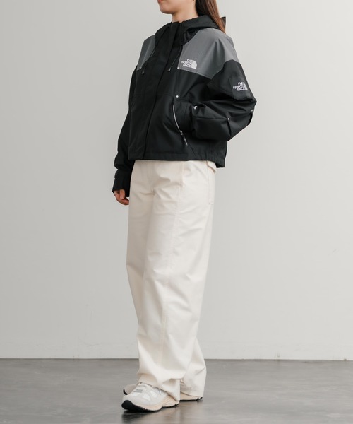 THE NORTH FACE(ザノースフェイス)の「日本未展開モデル WHITE LABEL THE NORTH FACE W'S LINE-X JACKET ラインXジャケット ショートブルゾン(マウンテンパーカー・レディース・ブラック系/ブラック/ライトブラウン・L/S/M)」の13枚目の写真