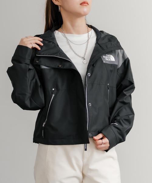 THE NORTH FACE(ザノースフェイス)の「日本未展開モデル WHITE LABEL THE NORTH FACE W'S LINE-X JACKET ラインXジャケット ショートブルゾン(マウンテンパーカー・レディース・ブラック系/ブラック/ライトブラウン・L/S/M)」の14枚目の写真