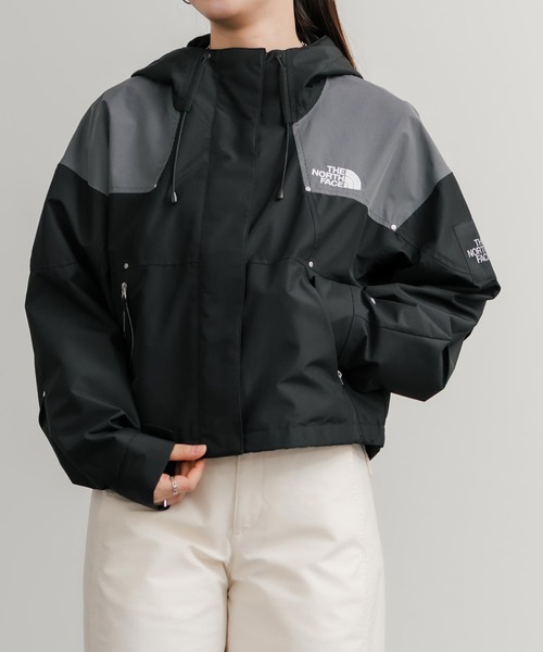 THE NORTH FACE(ザノースフェイス)の「日本未展開モデル WHITE LABEL THE NORTH FACE W'S LINE-X JACKET ラインXジャケット ショートブルゾン(マウンテンパーカー・レディース・ブラック系/ブラック/ライトブラウン・L/S/M)」の9枚目の写真