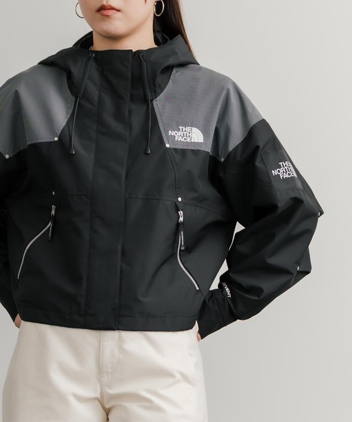 THE NORTH FACE(ザノースフェイス)の「日本未展開モデル WHITE LABEL THE NORTH FACE W'S LINE-X JACKET ラインXジャケット ショートブルゾン(マウンテンパーカー・レディース・ブラック系/ブラック/ライトブラウン・L/S/M)」の11枚目の写真