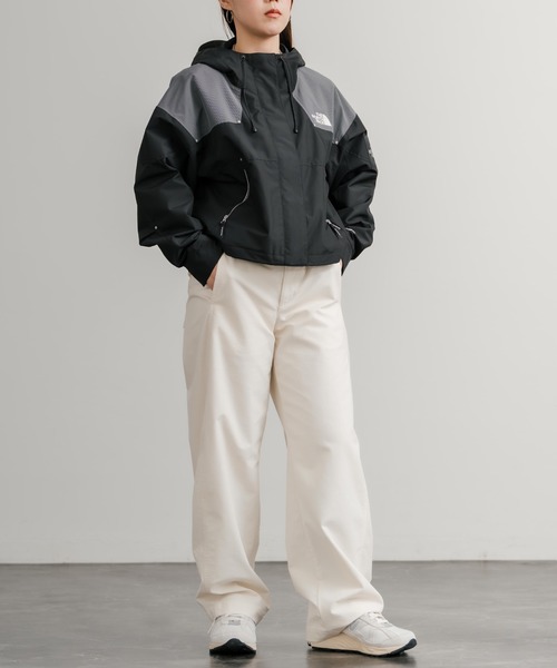 THE NORTH FACE(ザノースフェイス)の「日本未展開モデル WHITE LABEL THE NORTH FACE W'S LINE-X JACKET ラインXジャケット ショートブルゾン(マウンテンパーカー・レディース・ブラック系/ブラック/ライトブラウン・L/S/M)」の12枚目の写真