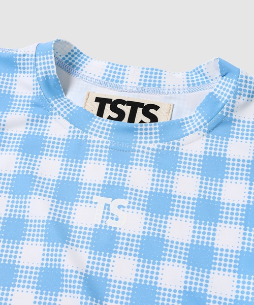 TSTS(ティーエスティーエス)の「RECYCLED POLYESTER TS T-SHIRT(Tシャツ/カットソー・メンズ・ブルー系その他/ブラック系その他・L)」の4枚目の写真