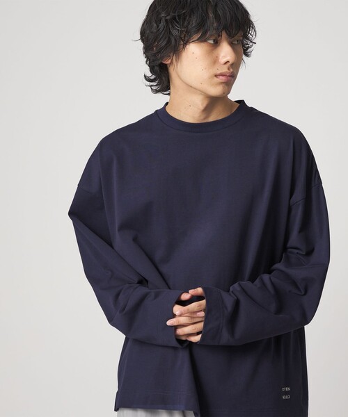 CITEN（シテン）の「＜CITEN＞ヘヴィーウエイトロンT（Tシャツ/カットソー・メンズ・ワイン/ホワイト/ネイビー・S/M/L）」の8枚目の写真