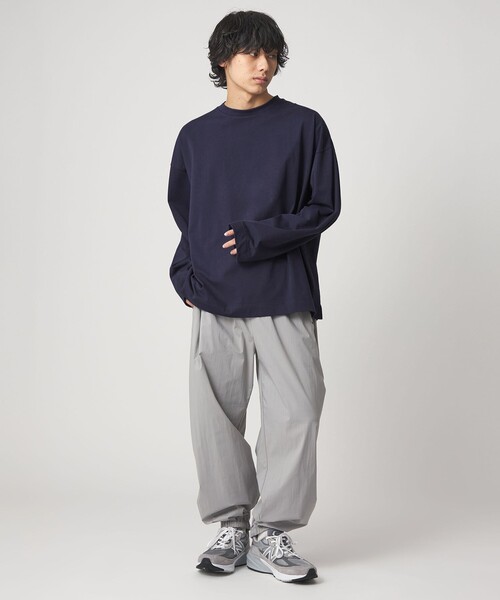 CITEN（シテン）の「＜CITEN＞ヘヴィーウエイトロンT（Tシャツ/カットソー・メンズ・ワイン/ホワイト/ネイビー・S/M/L）」の9枚目の写真