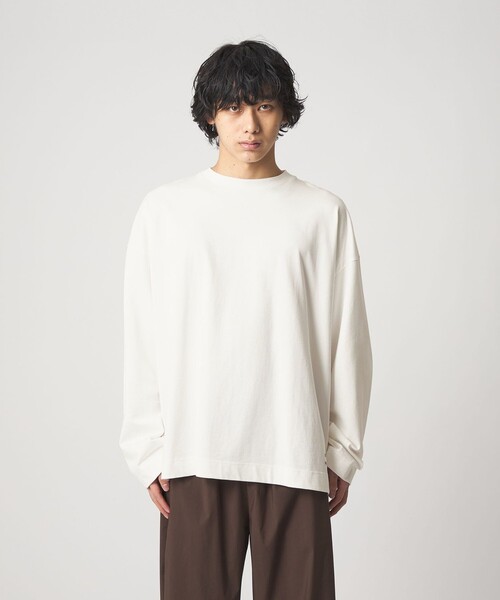 CITEN（シテン）の「＜CITEN＞ヘヴィーウエイトロンT（Tシャツ/カットソー・メンズ・ワイン/ホワイト/ネイビー・S/M/L）」の10枚目の写真