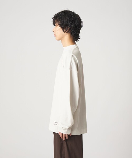 CITEN（シテン）の「＜CITEN＞ヘヴィーウエイトロンT（Tシャツ/カットソー・メンズ・ワイン/ホワイト/ネイビー・S/M/L）」の11枚目の写真