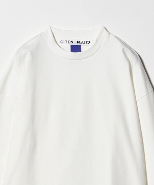 CITEN（シテン）の「＜CITEN＞ヘヴィーウエイトロンT（Tシャツ/カットソー・メンズ・ワイン/ホワイト/ネイビー・S/M/L）」の15枚目の写真
