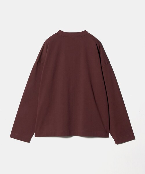 CITEN（シテン）の「＜CITEN＞ヘヴィーウエイトロンT（Tシャツ/カットソー・メンズ・ワイン/ホワイト/ネイビー・S/M/L）」の19枚目の写真