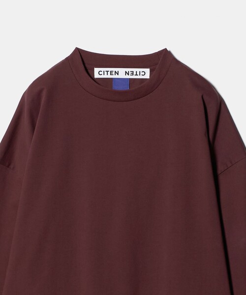 CITEN（シテン）の「＜CITEN＞ヘヴィーウエイトロンT（Tシャツ/カットソー・メンズ・ワイン/ホワイト/ネイビー・S/M/L）」の20枚目の写真